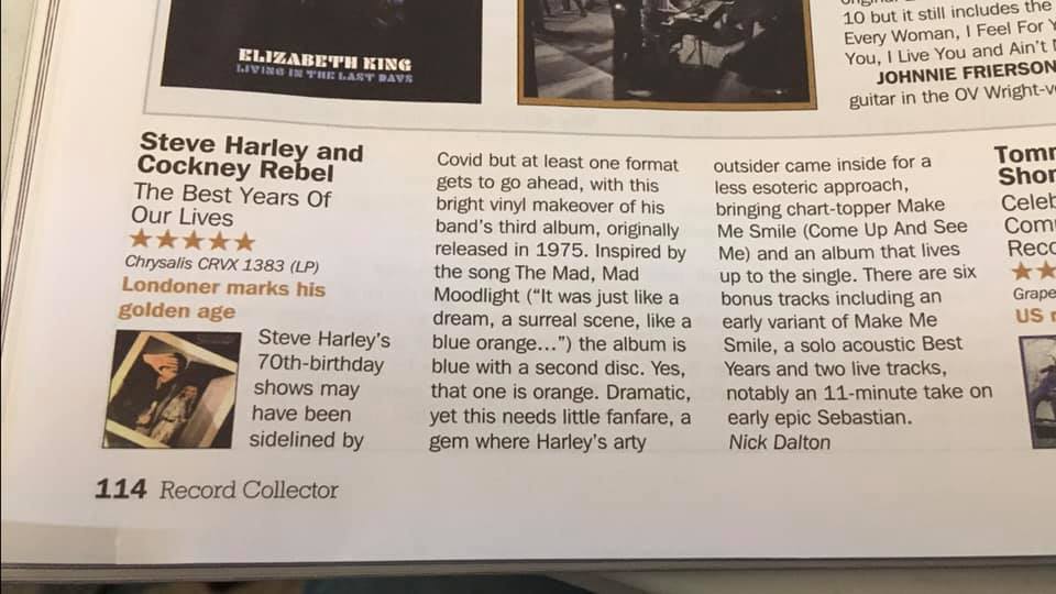 New Release – Best Years in colour vinyl